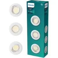Philips 30423 Gu10 9 X 9 Cm Takspotter 3 Enheter