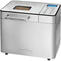 ProfiCook PC-BBA 1282, 1,5 kg, Forsinket start timer, Tittevindu, Timer, Variabel skorpebruningsinnstilling, Funksjon til å holde varmen