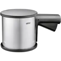 GEFU SIVA, Svart, Rustfritt stål, Plast, Rustfritt stål, Rund, 10,5 cm, 105 mm, 205 mm
