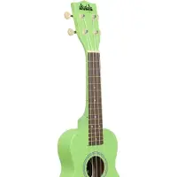 Kala Ukadelic Grasshopper sopran-ukulele, lys grønn
