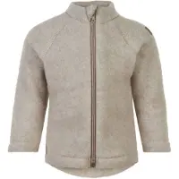 Mikk-Line Cardigan - Ull - Melange Offwhite - - 74 - Cardigan