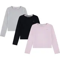 Abercrombie & Fitch Gensere - 3-pack - Vugge Rosa/Svart/Hvit - - 15-16 år (170-176) - Genser