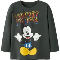 Name it Genser - NmmDaze - Mickey Mouse - Urban Chic - - 6 år (116) - Genser