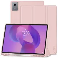 Tech-Protect Lenovo Idea Tab Plus SmartCase Pen Tri-Fold Folio-deksel - Rosa