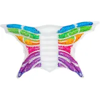 Bestway Luftmadrass - 294x193 cm - Rainbow Sløyfe - - OneSize - Badedyr
