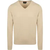 Steppin' Out teppin' Out Kajmir Gener med V-hal Eggekall Beige tørrele