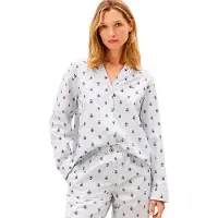 Tommy Hilfiger Uw0uw06248 Langarmet Pyjamas-t-skjorte