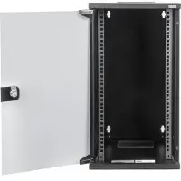 Digitus DN-10-12U-B - Rack skap - veggmonterbar - svart, RAL 9005 - 12U - 10