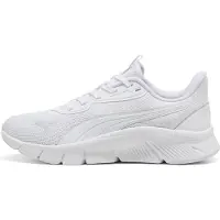 Puma FlexFocus Lite Modern Sneakers Youth, Shoes, White/Flat Light Gray, 38