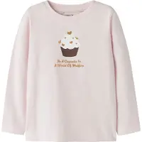 Name it Genser - NmfKatenlin - Regndråper på Roses - - 4 år (104) - Genser