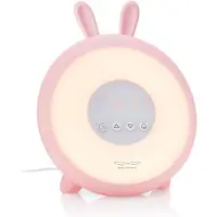 Rabbit & Friends Lampe - Wake Opp - 20x15x6 cm - Rosa - - OneSize - Nattlampe