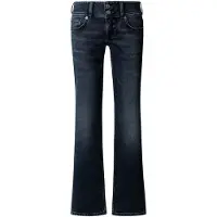 Pepe Jeans for woman. PL20484857SA Venus Blue Low-Waist Straight Jeans (29/32), Casual, Cotton, Denim
