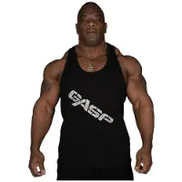 Gasp Vintage T-back, Black Black XXL