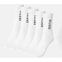 Relode Training Socks 5-pack, White