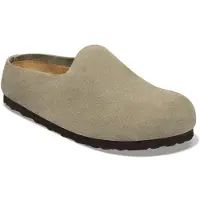 Birkenstock Amsterdam Wrapped Suede Leather Sandaler brun