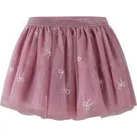 Name it Skjørt - NmfKira - Lilas/Antique White - - 6 år (116) - Skjørt