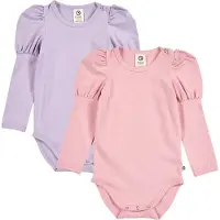 Müsli Bodyer I/e - Cozy Meg Puff - 2-pack - Nektar/Dream - - 1 år (80) - Langermet Body