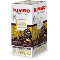 KIMBO Espresso Barista 100 % Arabica aluminiums-kapsler, 30 stk. à 5,5 g