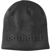 Carhartt Knit Embossed Beanie Men Black