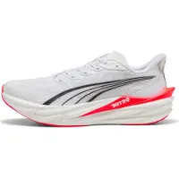 Puma Deviate NITRO 4 Running Shoes Men, Fitness, White/Ultra Red, 47