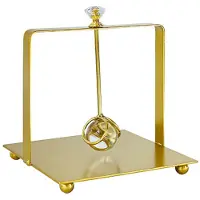 Semoic Napkin Holder Rack Organizer Tabletop Organization Metal Napkin Dispenser Tray for Cafe Dining Table Party Gold