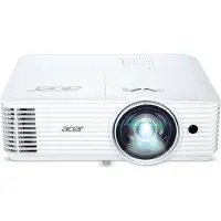 Acer S1287 - DLP-projektor - 3D - 4000 ANSI-lumen - XGA (1024 x 768) - 4:3 - kortkast fast linse
