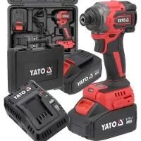 YATO slagnøkkel TRÅDLØS SLAGDRIVER 230Nm 18V + BATTERI 1x 4Ah + LADER.