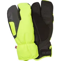 Sealskinz Barwick, 3 finger, hansker, neon gul