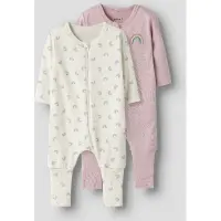 Name it Jet Rainbow Pyjamas Med Lange Ermer 2 Enheter