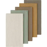 Name it Stoffklutene - Muslin - NbnOhappy - 5-pack - Ristede cas - - OneSize - Gulpeklut
