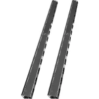Digitus Professional DN-19 ORG-42U - Rackkabelstyringspanel - svart, RAL 9005 - 42U - 19