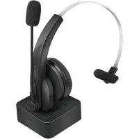 Logilink Bluetooth mono headset with charging stand microphone