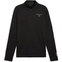 Puma x HYROX Quarter-Zip Tee Men, Clothing, Black, L