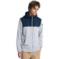 Quiksilver Keller Block Genser Med Hel Glidelås
