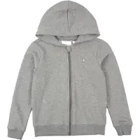 Calvin Klein Cardigan - Mini Merke - Medium+ Grey/Heather Grey - - 12 år (152) - Cardigan