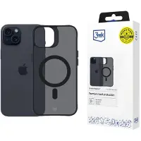 3MK Smoke MagCase med MagSafe til iPhone 15 – halvtransparent