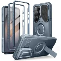 Tech-Protect Kevlar MagSafe-etui (2-pakning) til Samsung Galaxy S26 Ultra – Blå