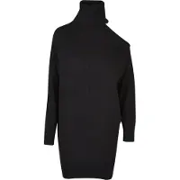 Urban Classics One Shoulder Knit Langarmet Kort Kjole