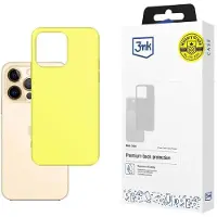 3MK matt deksel til iPhone 13 Pro – gul