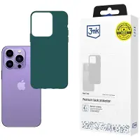 3mk Protection Etui til iPhone 14 Pro Max fra 3mk Matt Case-serien – mørkegrønn