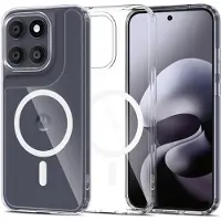 Tech-Protect FlexAir Hybrid MagSafe-etui til Motorola Moto G67 / G77 – gjennomsiktig