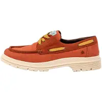 Art unisex. 1190111MH003_006 Leather shoes 1901 Birmingham orange (38), Flat, 3 to 5 cm, Laces, Casual