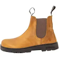 El naturalista unisex. 25262115K005_024 Leather Ankle Boots N5262 Nomada brown (44), Flat, None, Casual, Yellow
