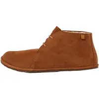 El naturalista unisex. 25672C1ND005_023 Pleasant brown leather ankle boots (38), Flat, Laces, Casual