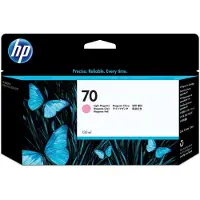 HP 70 - 130 ml - lys magenta - original - DesignJet - blekkpatron - for DesignJet HD Pro MFP, T120, Z2100, Z3100, Z3100ps, Z3200, Z3200ps, Z5200, Z...