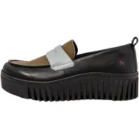 Art for woman. 11530S1UQ003_001 Leather Moccasins 1530S Brighton black (42), 3 to 5 cm, None, Casual