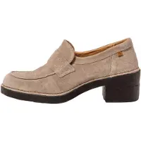 El naturalista for woman. 256671120005_020 Leather moccasins N5667 taupe (41), 5 to 8 cm, None, Casual