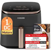 Cosori TurboBlaze Chef Edition - Varmluftsteker - 6 liter - 1.7 kW - svart