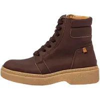 El naturalista for woman. 259001112005_012 Leather Ankle Boots N5900 Arpea brown -Heel height 4,5cm (39), 3 to 5 cm, Zip, Casual