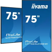 Iiyama ProLite LH7565UHSB-B1 - 75 Diagonalklasse (74.5 synlig) LED-bakgrunnsbelyst LCD-skjerm - intelligent skilting - Android - 4K UHD (2160p) 3840 x 2160 - svart